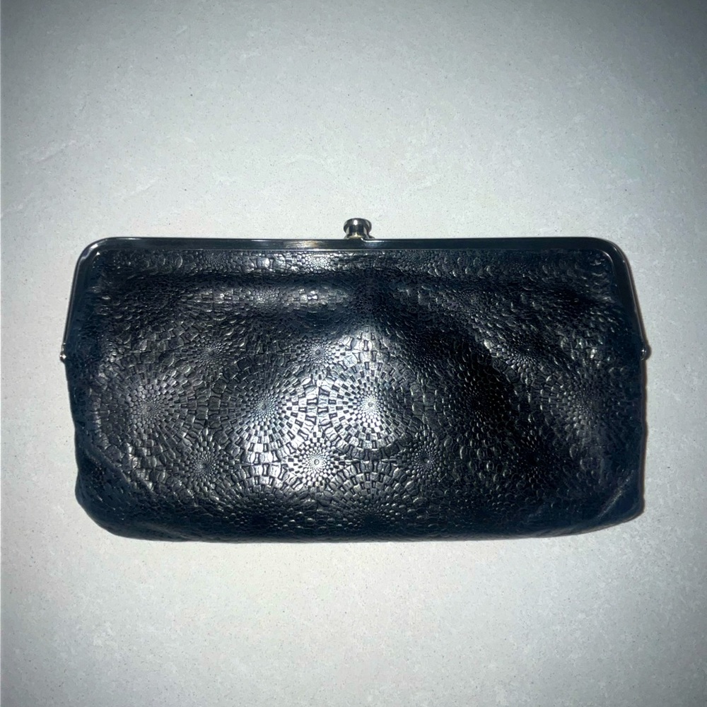 Hobo leather clutch